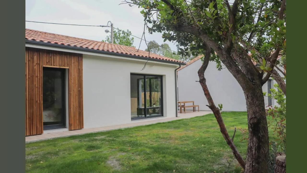 Charmante Maison Neuve Au Lac D'Hourtin Exteriör bild