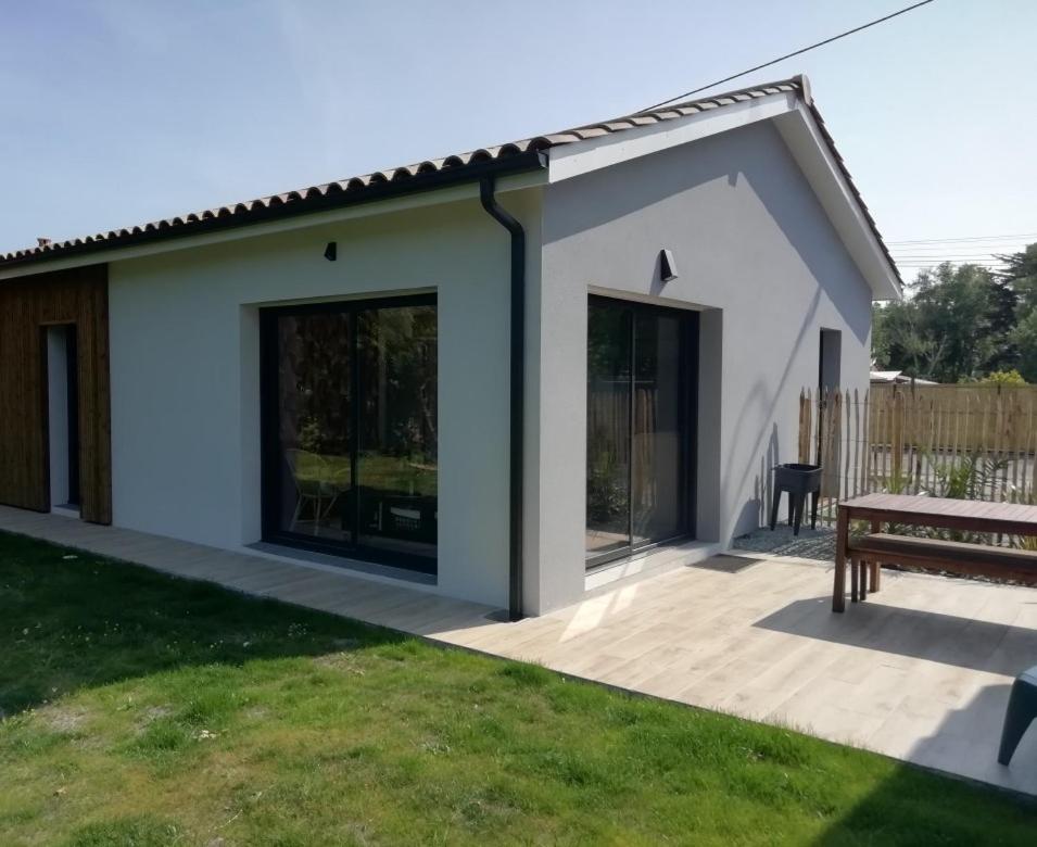 Charmante Maison Neuve Au Lac D'Hourtin Exteriör bild