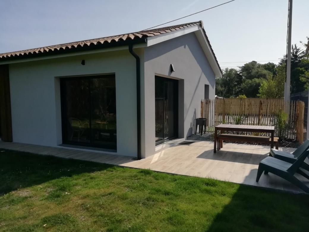Charmante Maison Neuve Au Lac D'Hourtin Exteriör bild