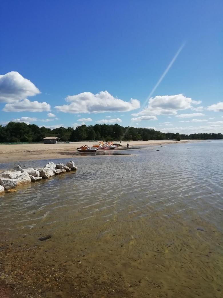 Charmante Maison Neuve Au Lac D'Hourtin Exteriör bild